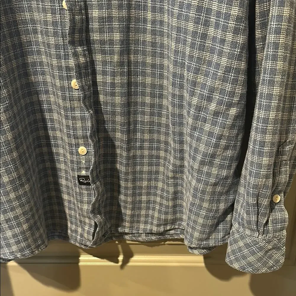 RAILS Lennox Button-Front Shirt XXL